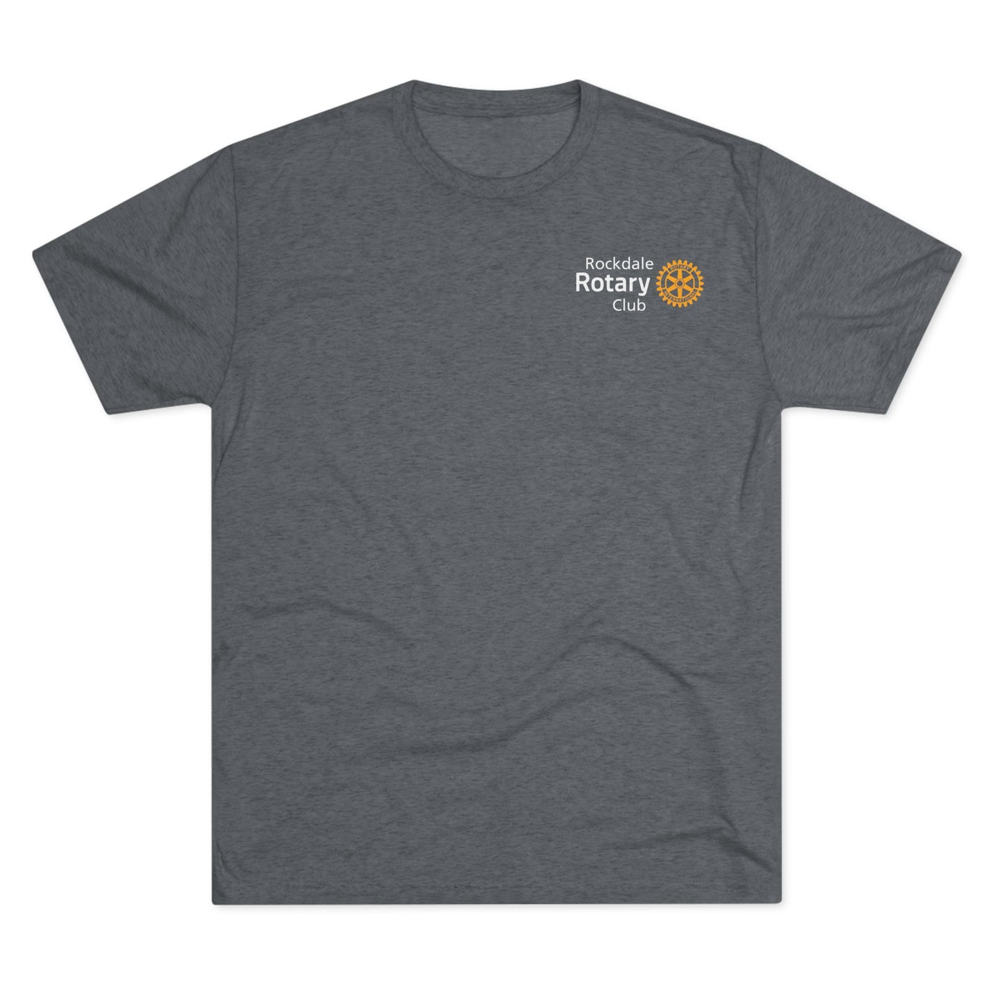 Rockdale Rotary Unisex Tri-Blend Crew Tee