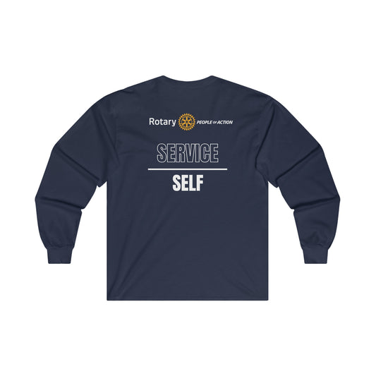 Service Above Self Unisex Ultra Cotton Long Sleeve Tee