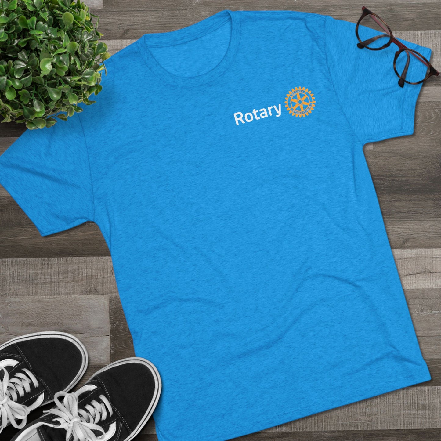 Rotarian At Work Unisex Tri-Blend Crew Tee