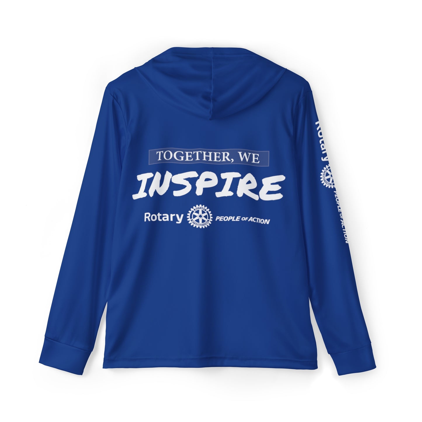 People of Action Sports Warmup Hoodie Blue - Inspire