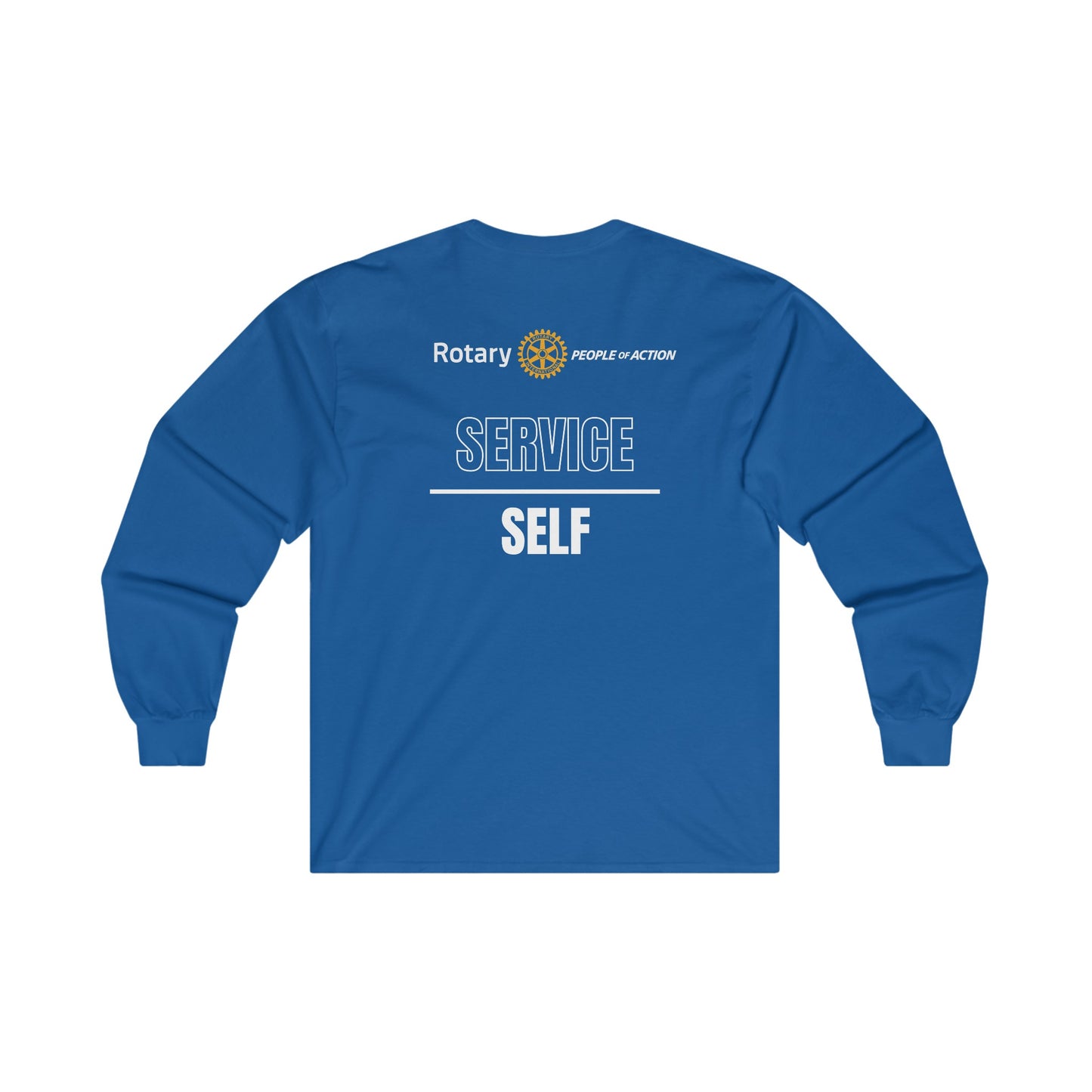 Customized Service Above Self Unisex Ultra Cotton Long Sleeve Tee