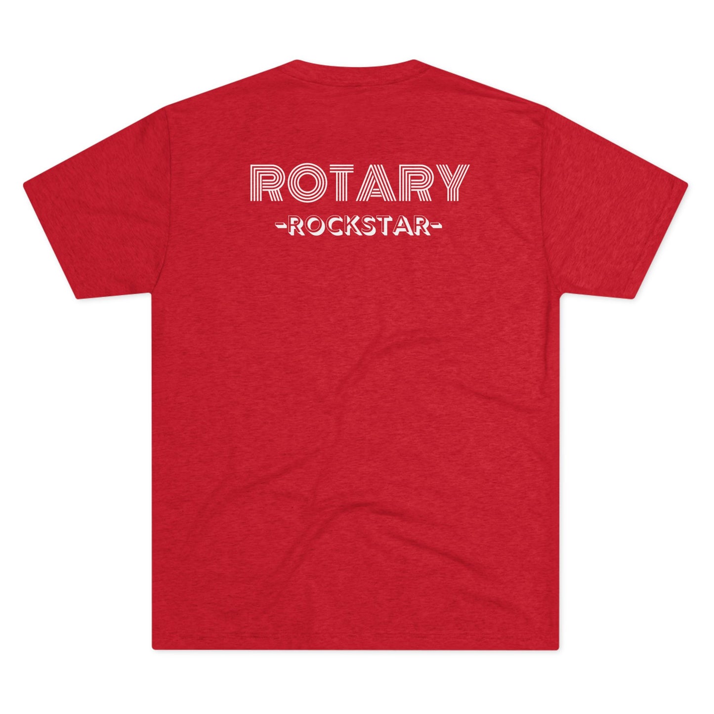 Rotary Rockstar Unisex Tri-Blend Crew Tee