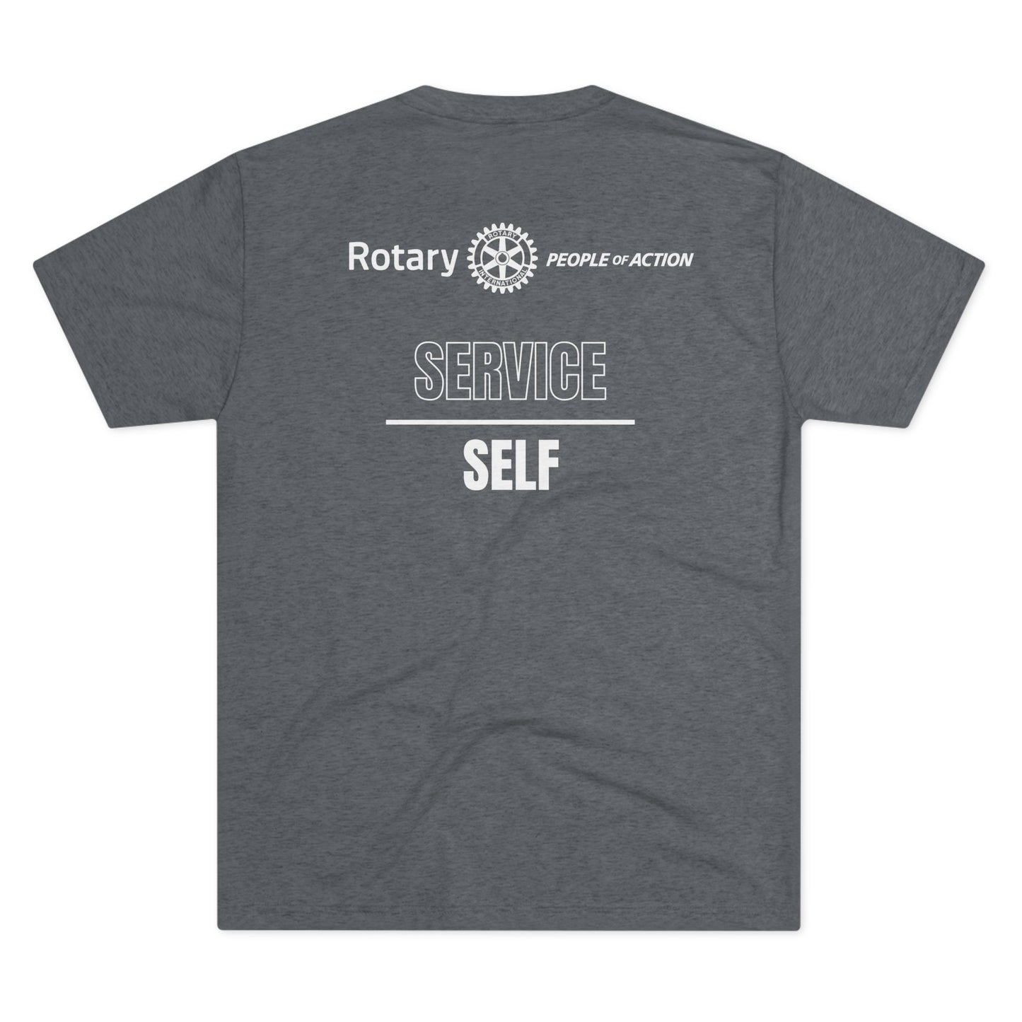 South Austin Service Above Self Unisex Tri-Blend Crew Tee