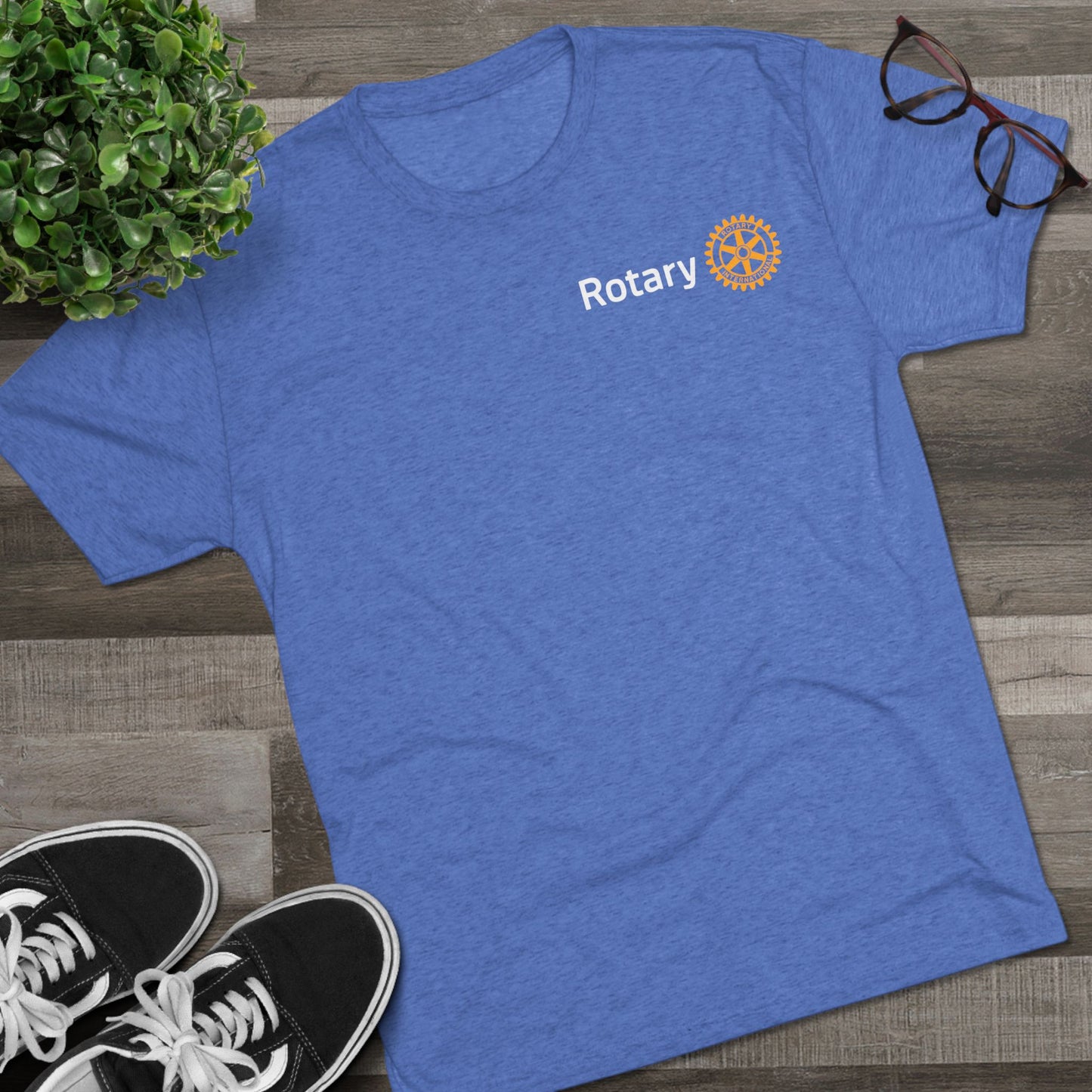 Rotarian At Work Unisex Tri-Blend Crew Tee