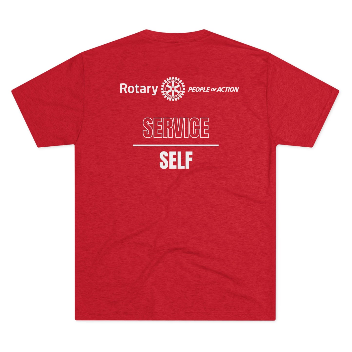 South Austin Service Above Self Unisex Tri-Blend Crew Tee