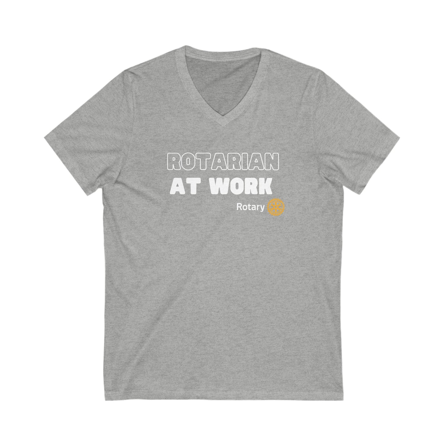 Women's Rotarian At Work Jersey Short Sleeve V-Neck Tee