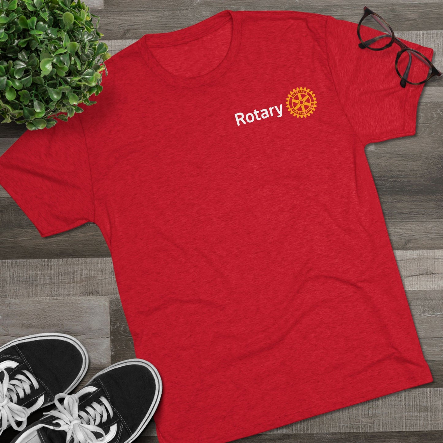 Rotarian At Work Unisex Tri-Blend Crew Tee