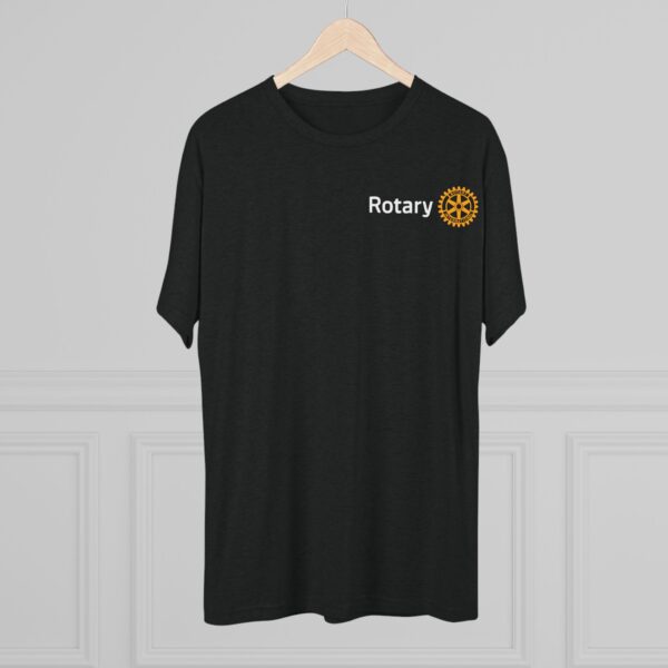 Rotarian At Work Unisex Tri-Blend Crew Tee - Image 8
