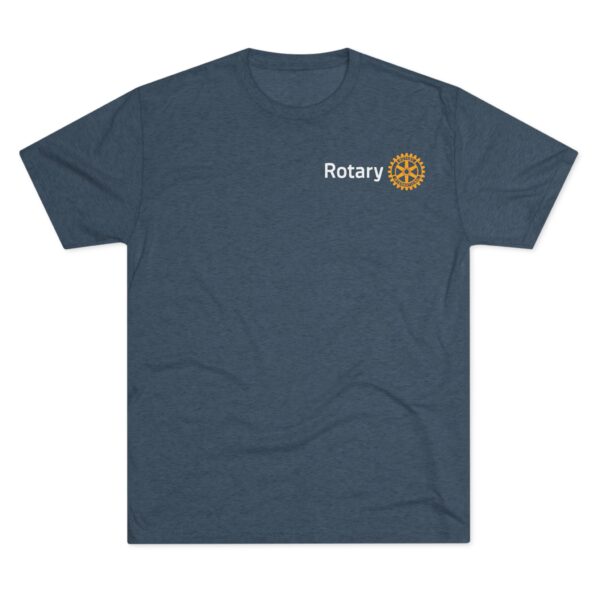 Rotarian At Work Unisex Tri-Blend Crew Tee - Image 13