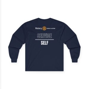 Service Above Self Unisex Ultra Cotton Long Sleeve Tee
