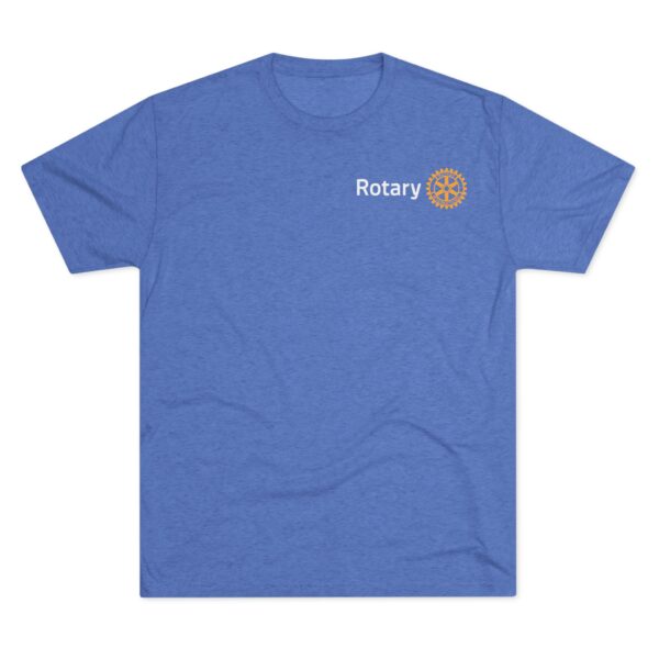 Rotarian At Work Unisex Tri-Blend Crew Tee - Image 9