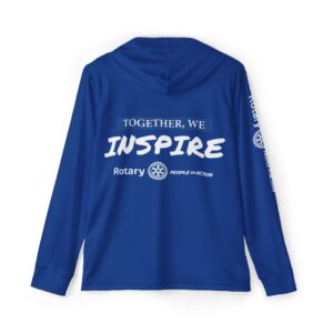 People of Action - Sports Warmup Hoodie Blue