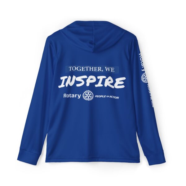 People of Action - Sports Warmup Hoodie Blue