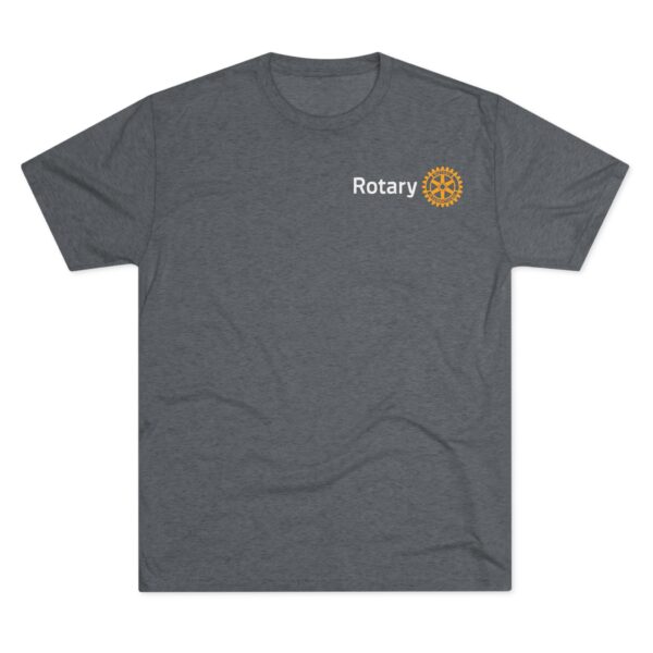 Rotarian At Work Unisex Tri-Blend Crew Tee - Image 21