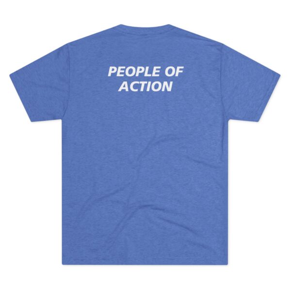 People Of Action Unisex Tri-Blend Crew Tee - Image 10