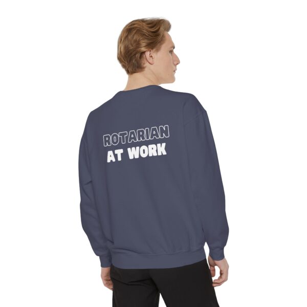 Rotarian at Work - Crew Sweatshirt - Image 4