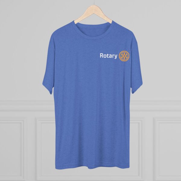 Rotarian At Work Unisex Tri-Blend Crew Tee - Image 12