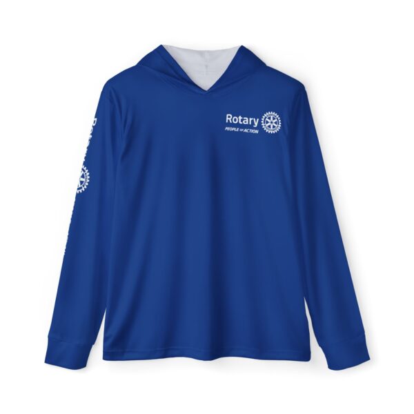 People of Action - Sports Warmup Hoodie Blue - Image 2