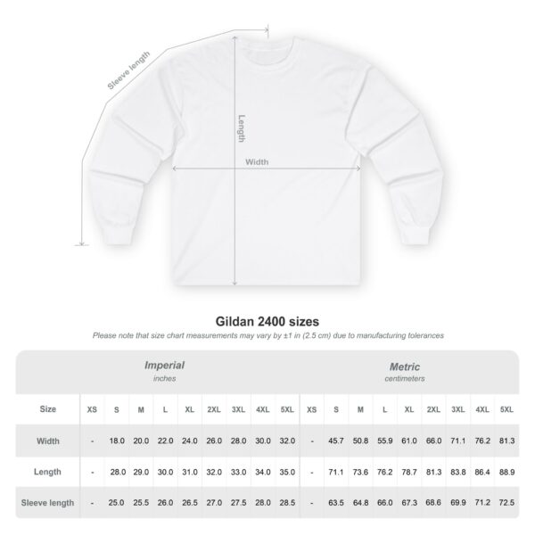 Service Above Self Unisex Ultra Cotton Long Sleeve Tee - Image 3