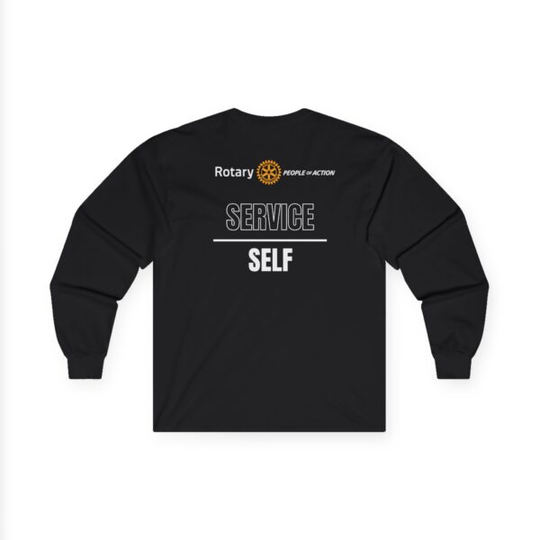 Service Above Self Unisex Ultra Cotton Long Sleeve Tee - Image 5