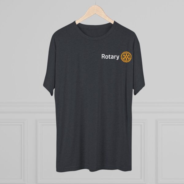 Rotarian At Work Unisex Tri-Blend Crew Tee - Image 20