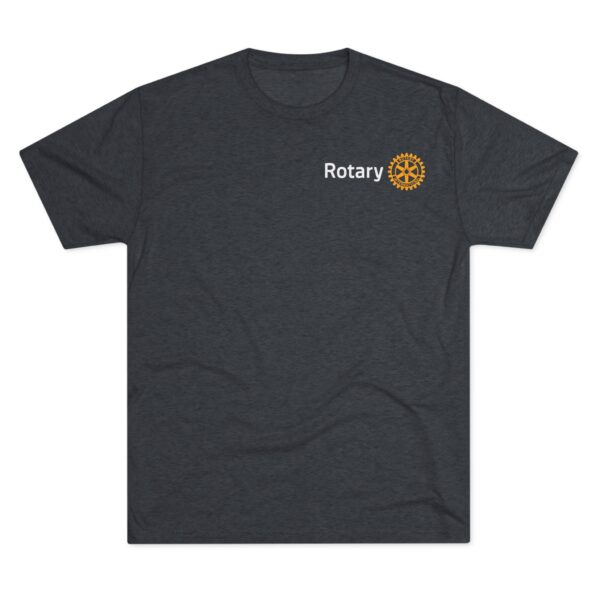 Rotarian At Work Unisex Tri-Blend Crew Tee - Image 17