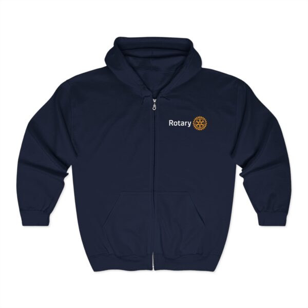 Rotarian at Work Full Zip Hoodie - Image 5