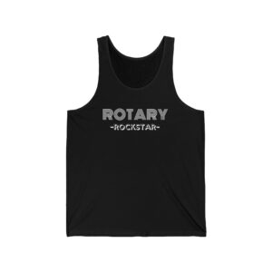 Rotary Rockstar Unisex Jersey Tank