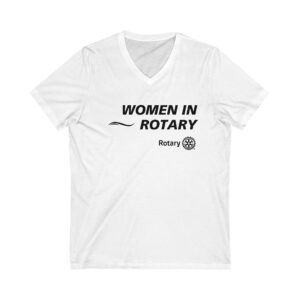 Women in Rotary V-Neck Tee