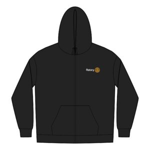 Rotary Rockstar Full-Zip Hoodie | Light-Weight