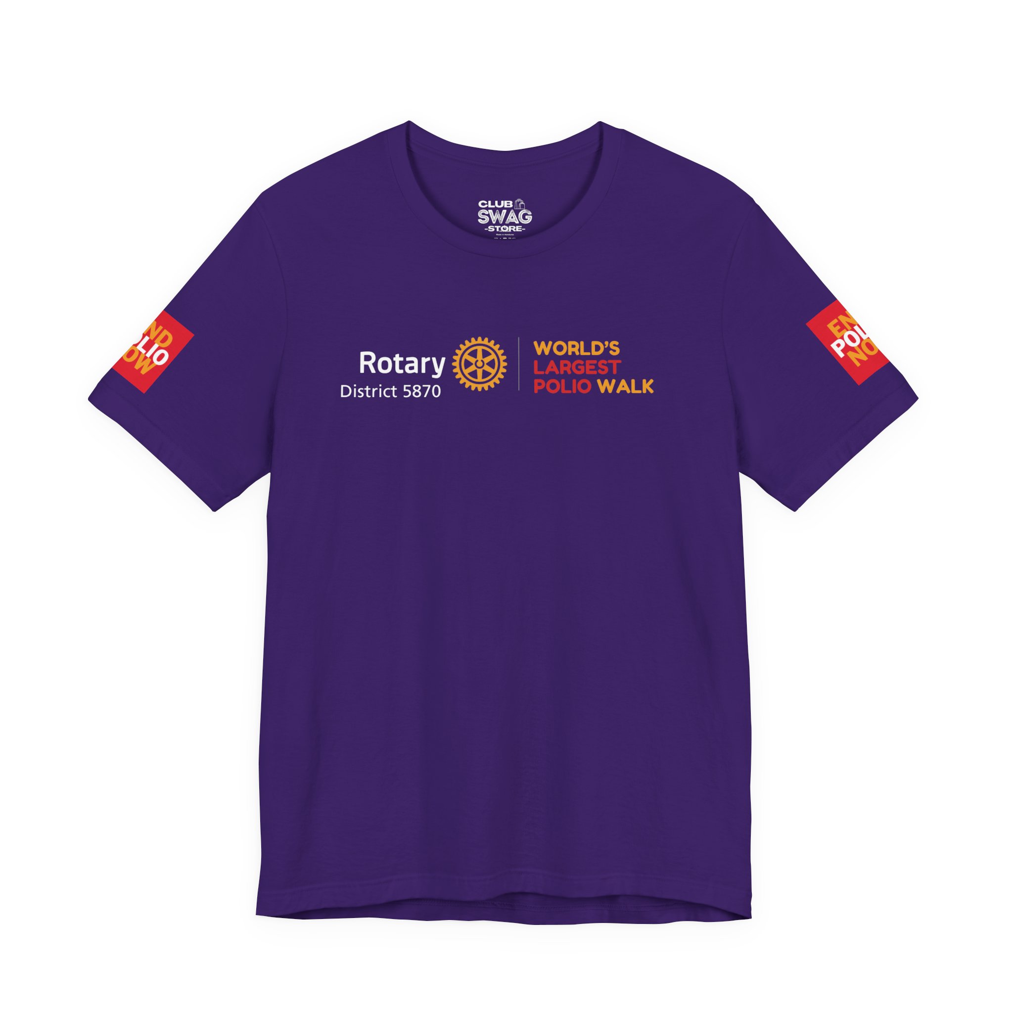 World's Largest Polio Walk T‑Shirt