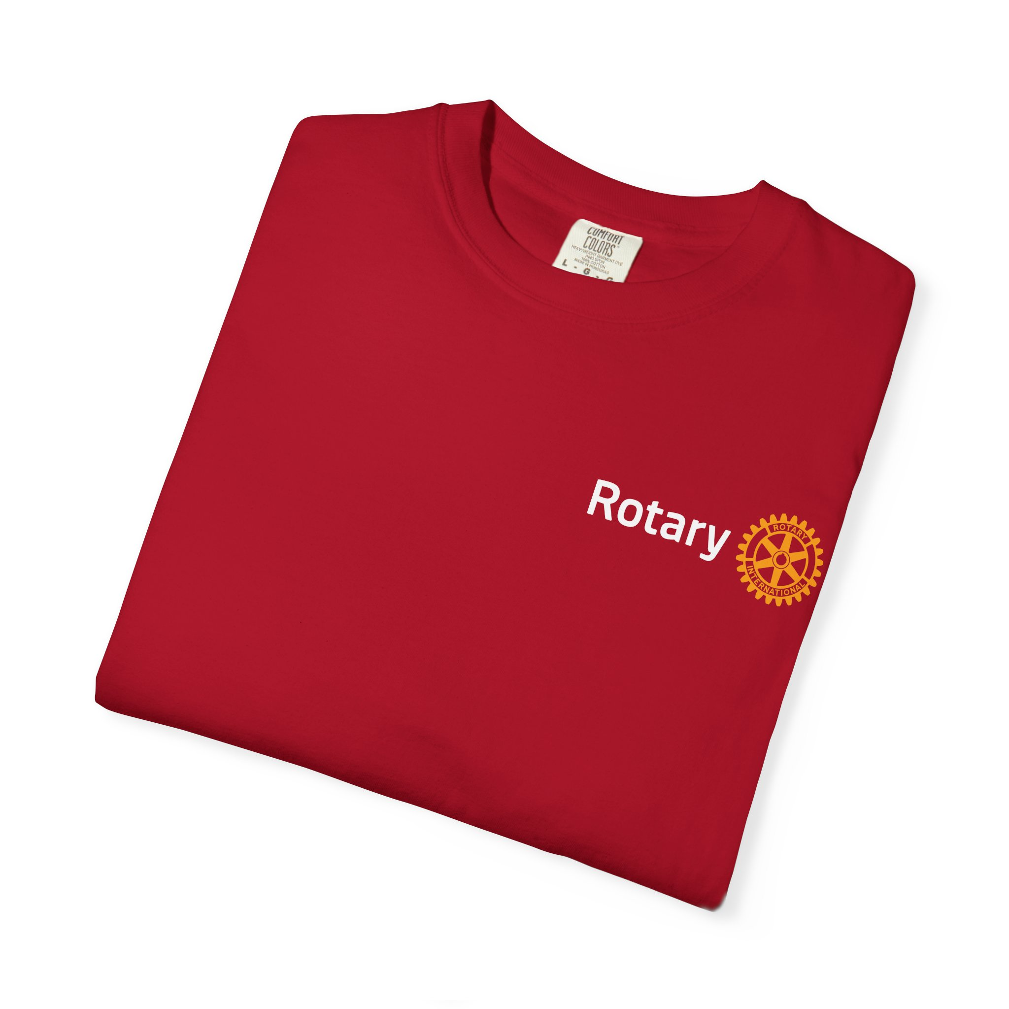 Rotarian at Work T-Shirt - Unisex Garment-Dyed Tee - Image 47