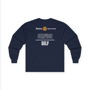 Service Above Self Unisex Ultra Cotton Long Sleeve Tee
