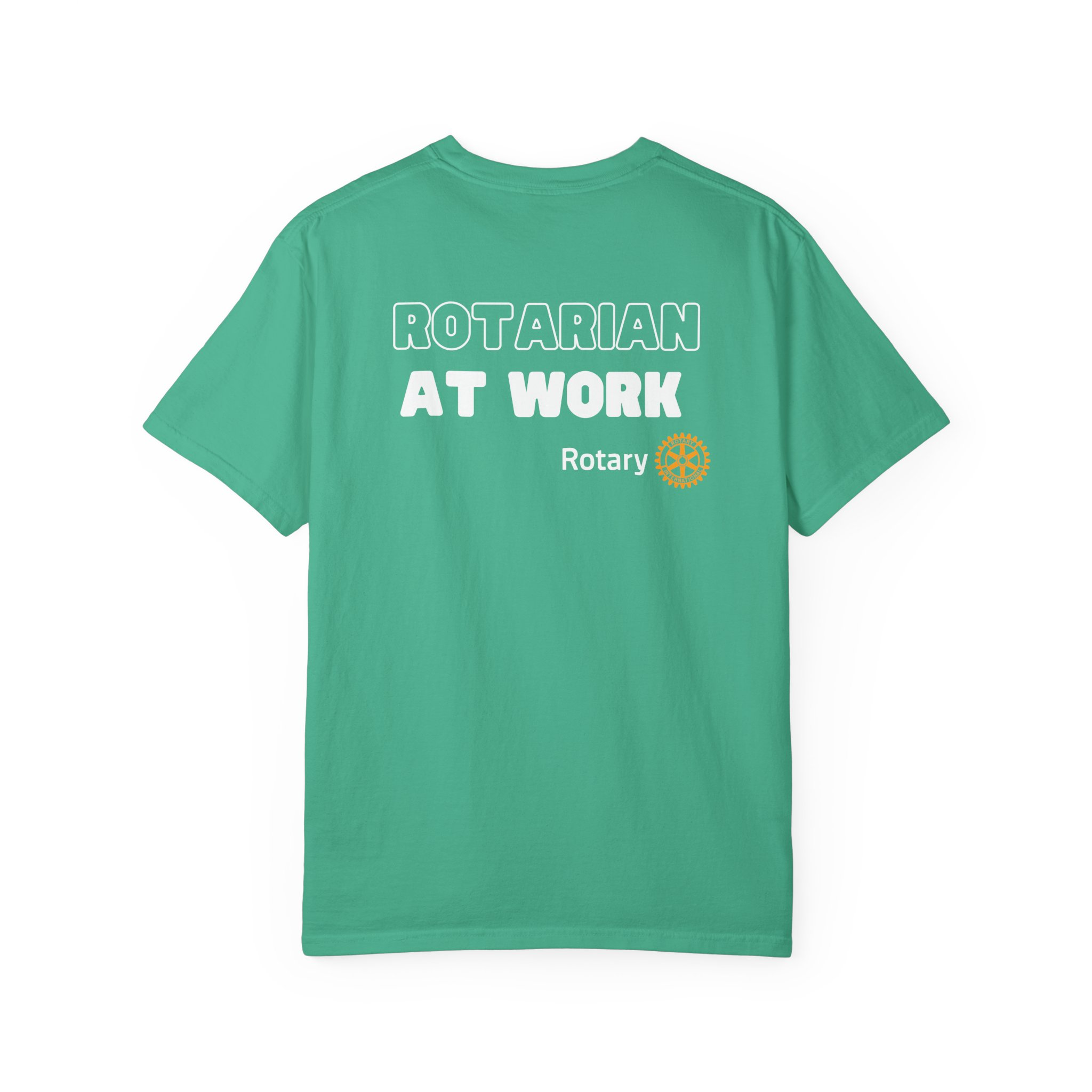 Rotarian at Work T-Shirt - Unisex Garment-Dyed Tee - Image 18