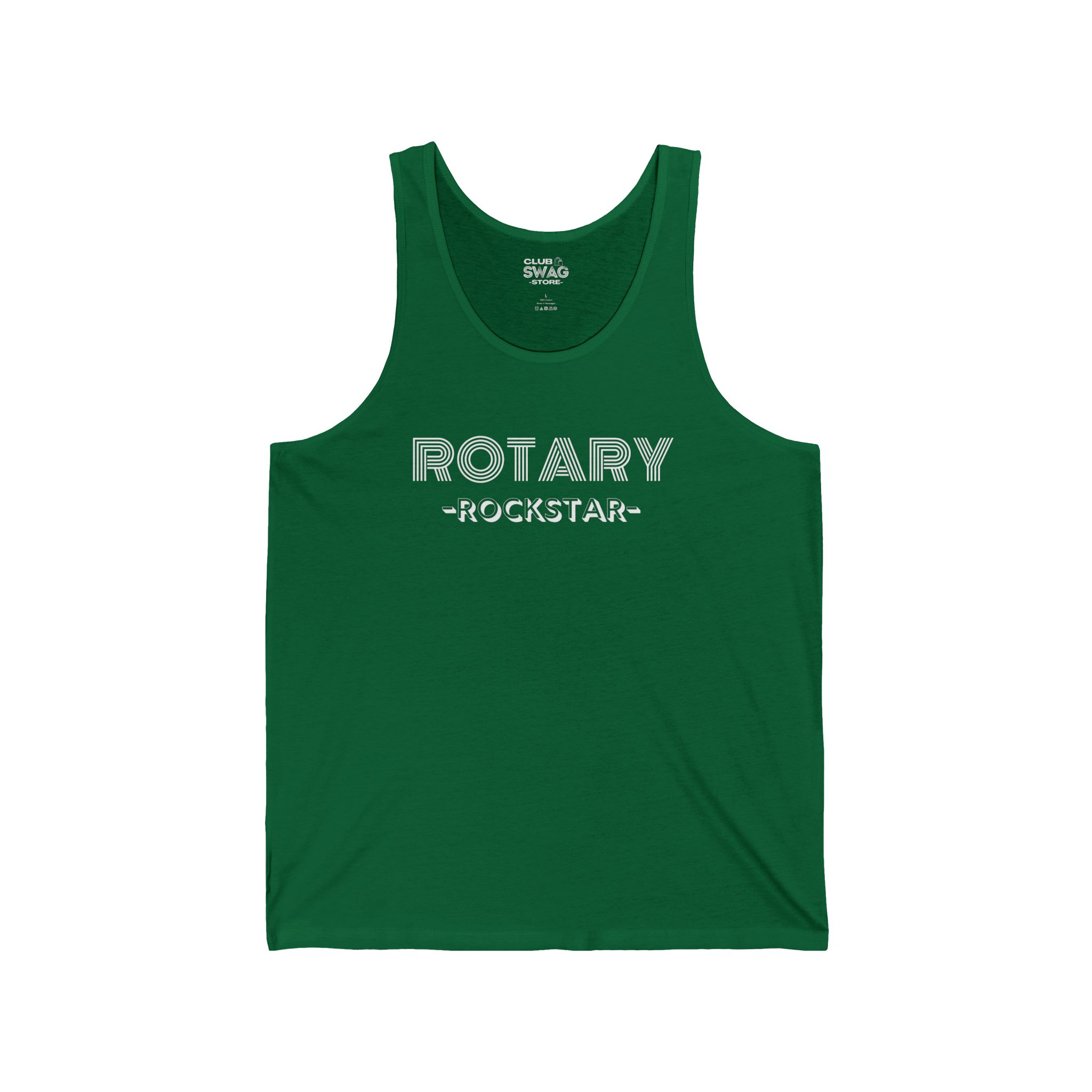 Rotary Rockstar Unisex Jersey Tank - Image 12