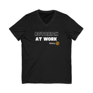 Women's Rotarian At Work Jersey Short Sleeve V-Neck Tee
