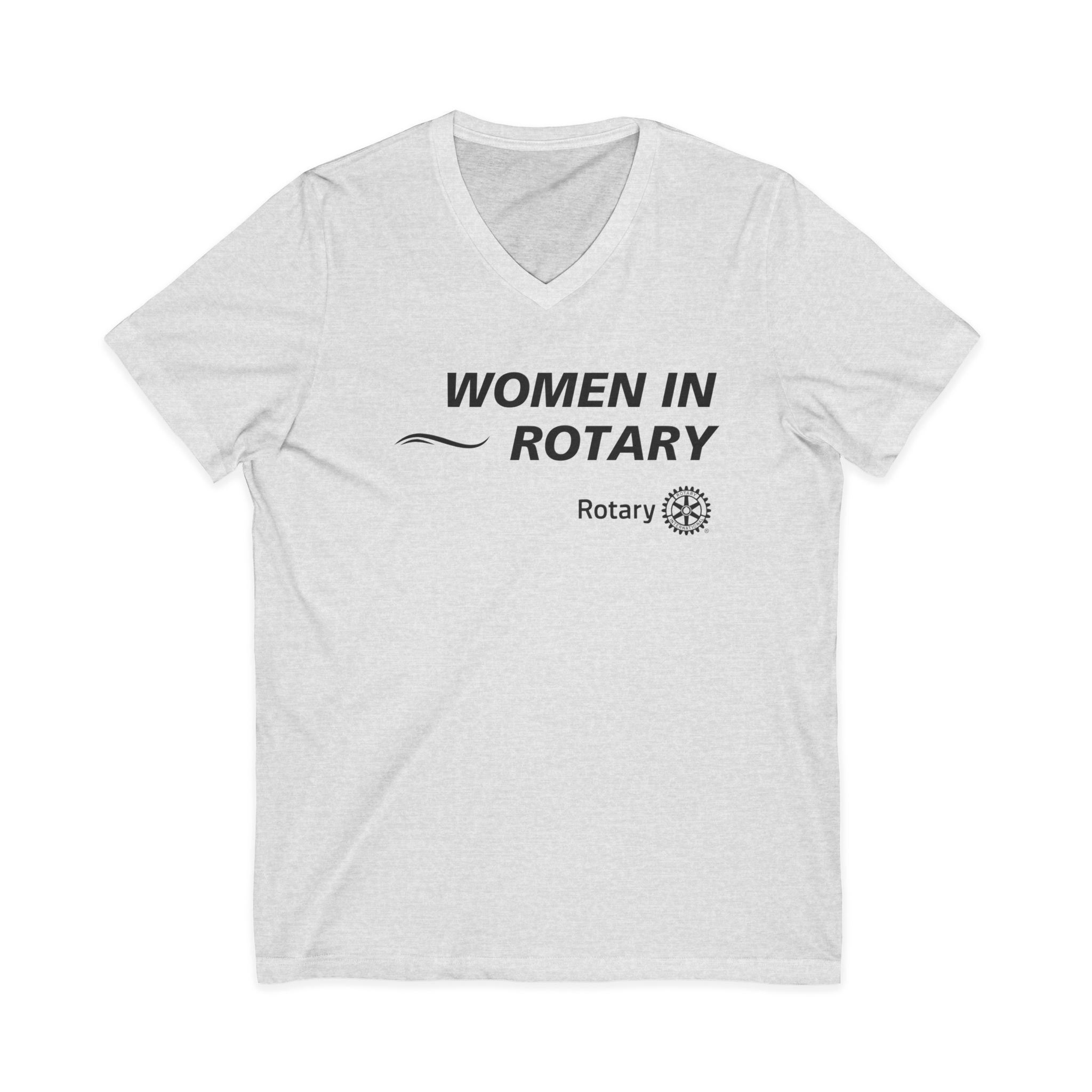 Women in Rotary V-Neck Tee - Image 3