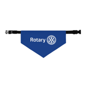 Pet Bandana Collar – Dog Scarf, Pet Accessory for Rotary Events