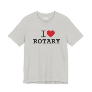 I Love Rotary Unisex T-Shirt