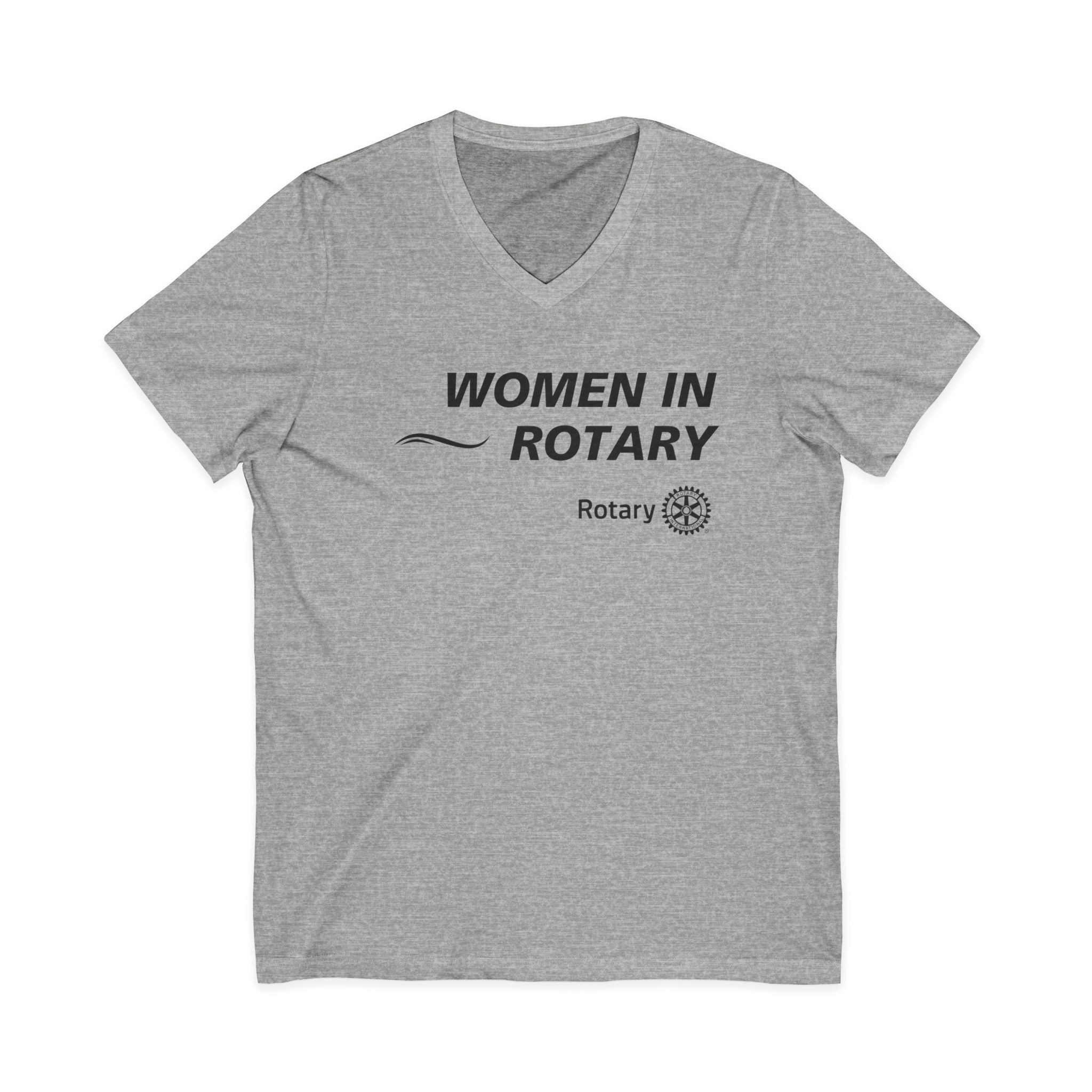 Women in Rotary V-Neck Tee - Image 7