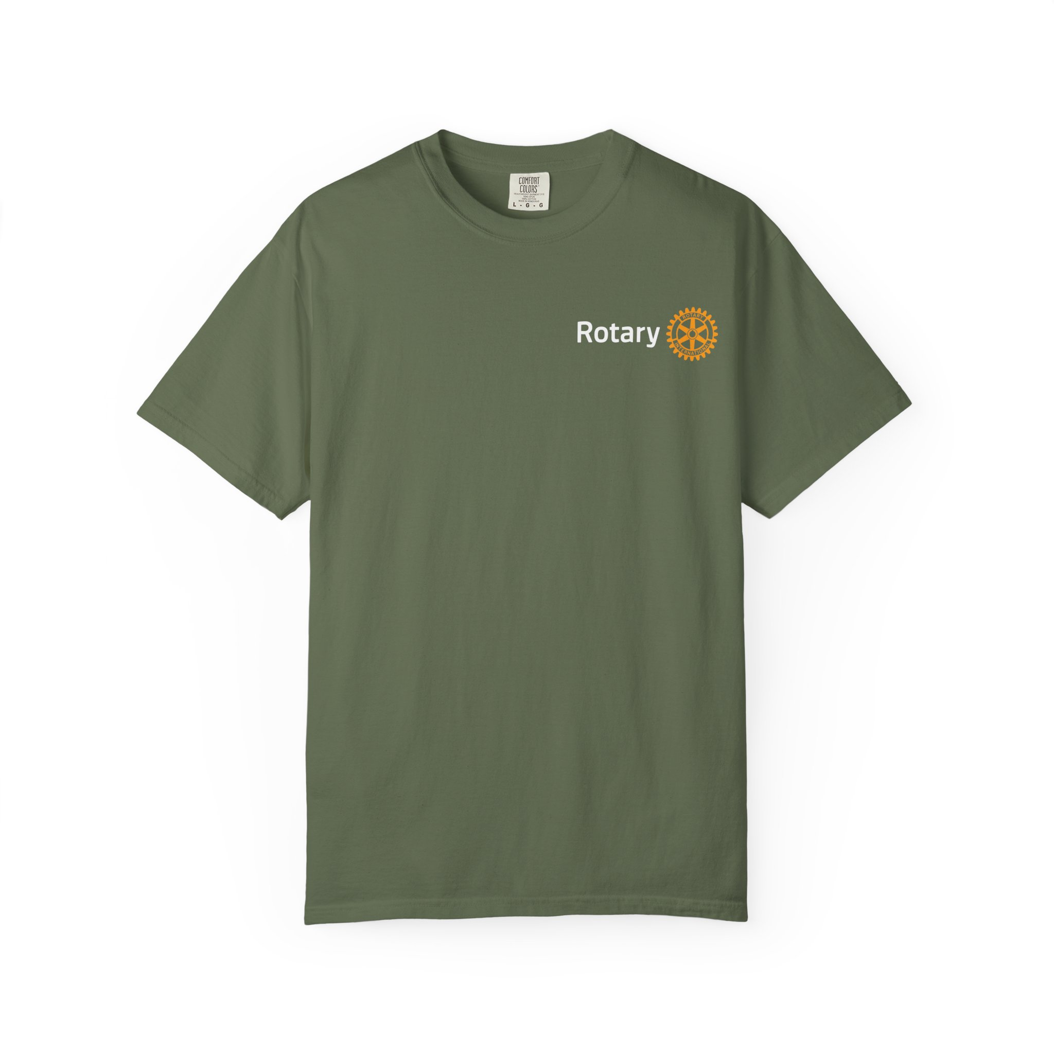 Rotarian at Work T-Shirt - Unisex Garment-Dyed Tee - Image 12
