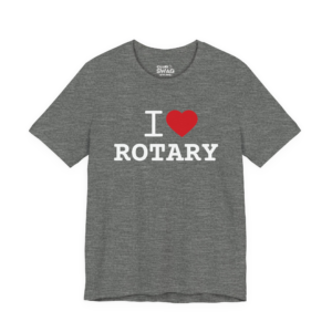 I  Love Rotary (white) T‑Shirt - Unisex