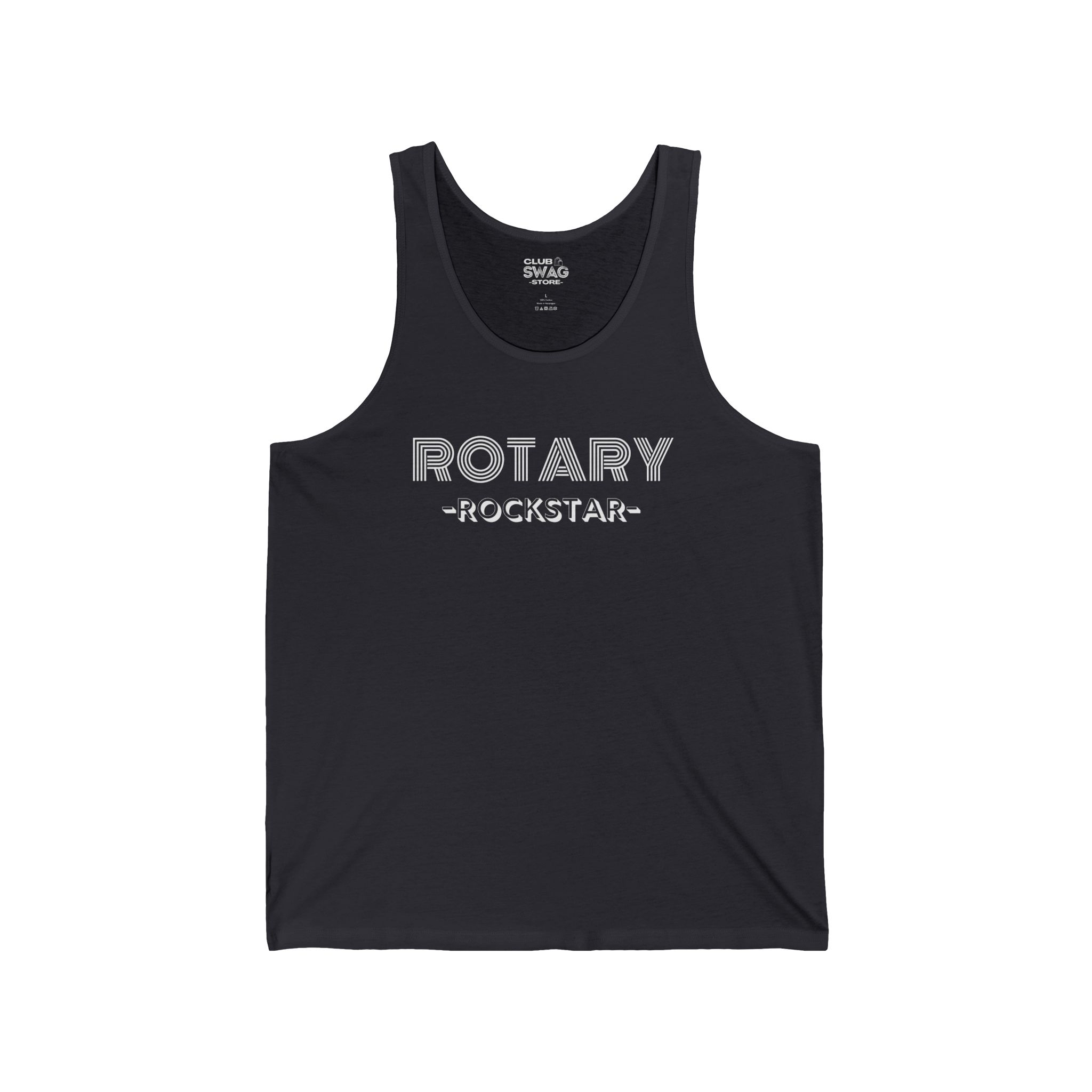 Rotary Rockstar Unisex Jersey Tank - Image 9