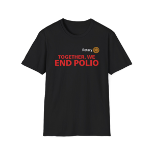 Together We End Polio Unisex T-Shirt