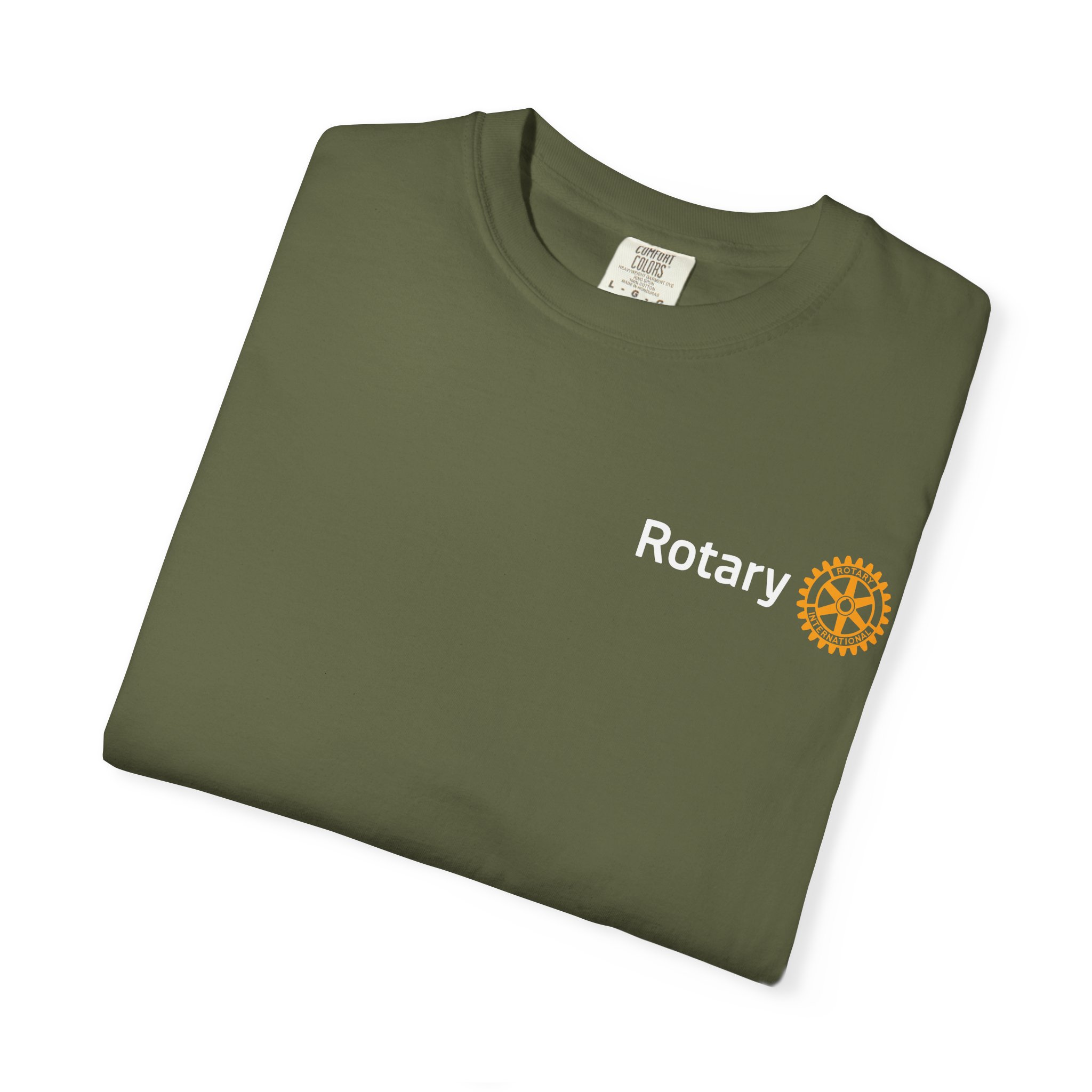 Rotarian at Work T-Shirt - Unisex Garment-Dyed Tee - Image 15