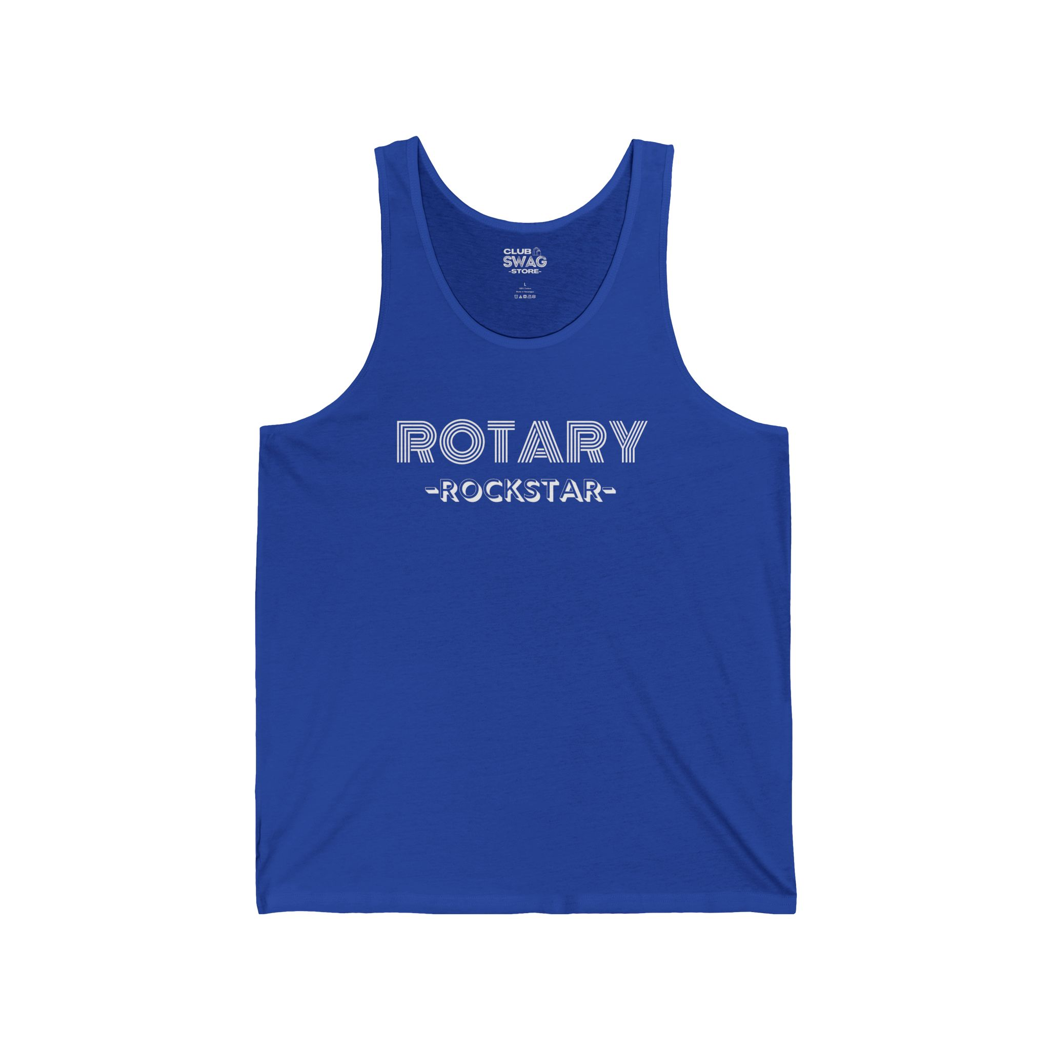 Rotary Rockstar Unisex Jersey Tank - Image 3