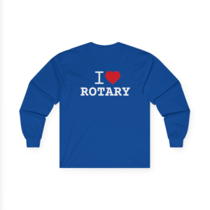 I Love Rotary Unisex Ultra Cotton Long Sleeve Tee