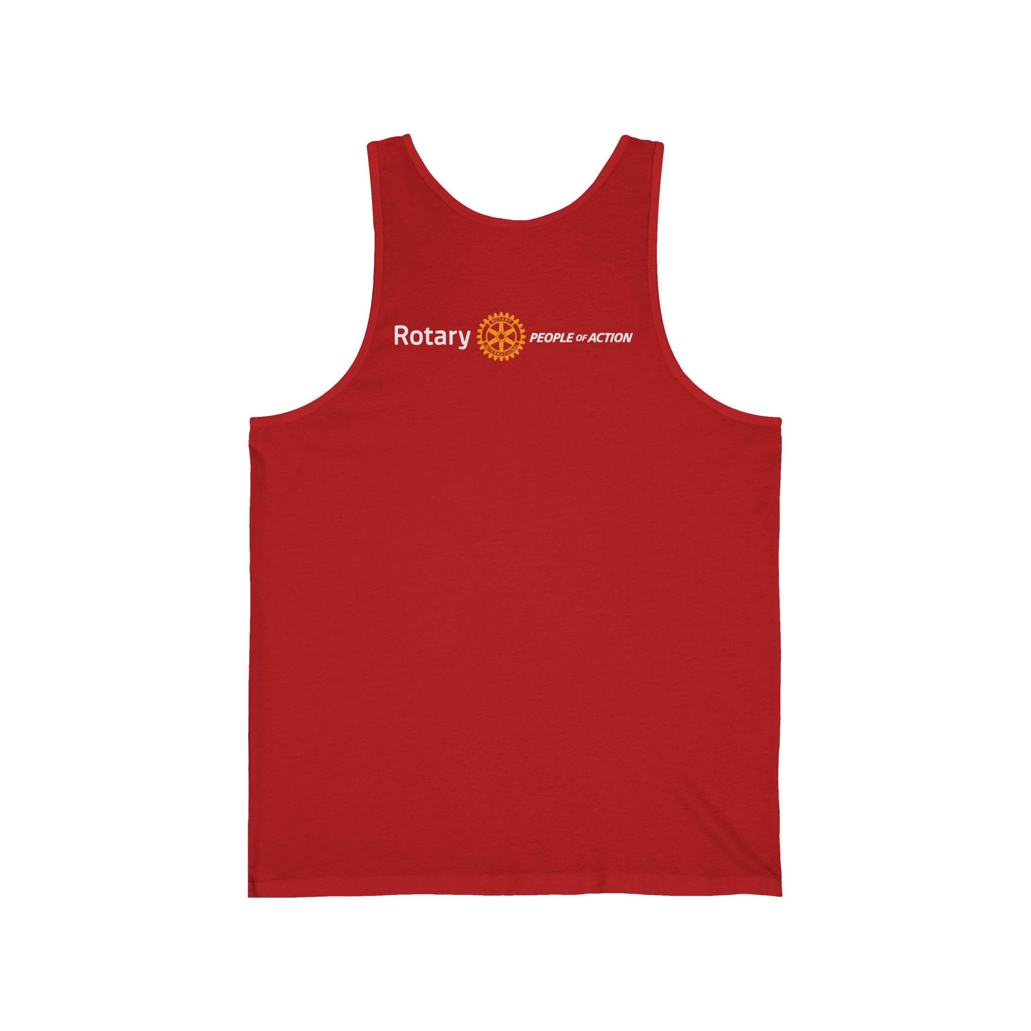 Rotary Rockstar Unisex Jersey Tank - Image 8