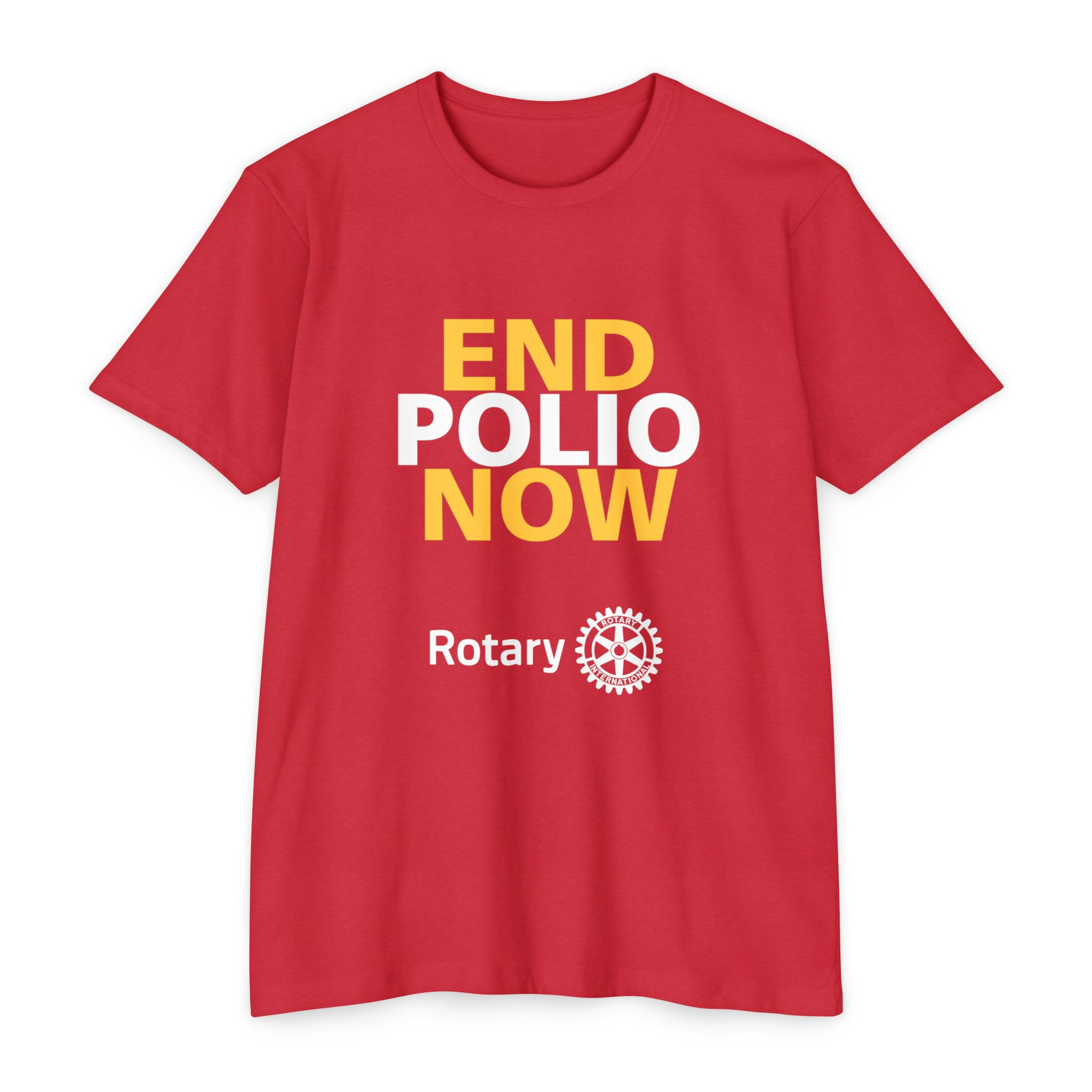 End Polio Now - Unisex Jersey T-shirt - Image 13