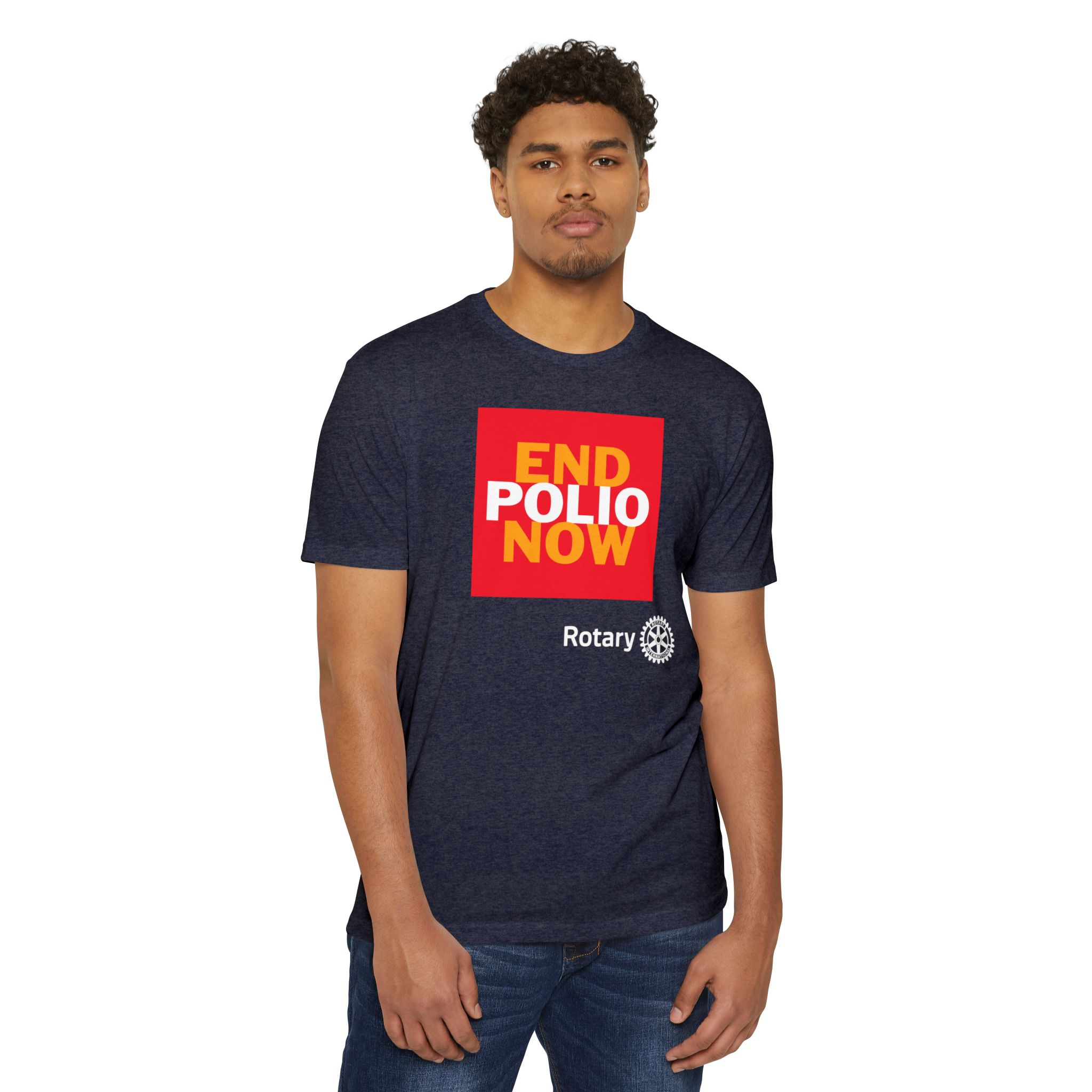 End Polio Now - Unisex Jersey T-shirt - Image 7